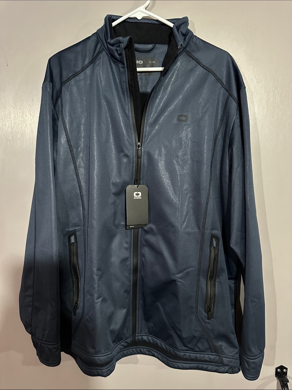 OGIO Men's Dark Navy Performance Full-Zip Jacket